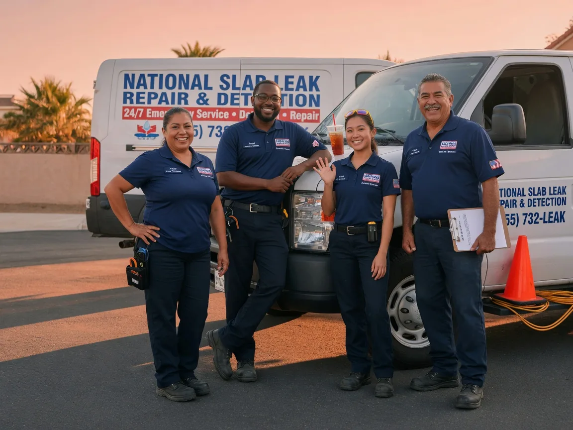 Slab Leak Detection company in Star City, AR